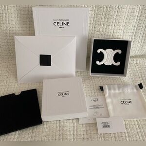 Celine Triomphe Ceramic to be Perfumed with Fragrance Sample Set, Brand New